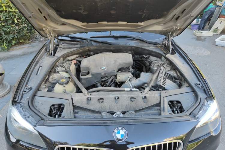 Used BMW 5 Series 2014 525Li Luxury Design Package Engine Bay