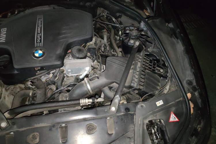 Used BMW 5 Series 2014 525Li Leading Model Engine Bay Left