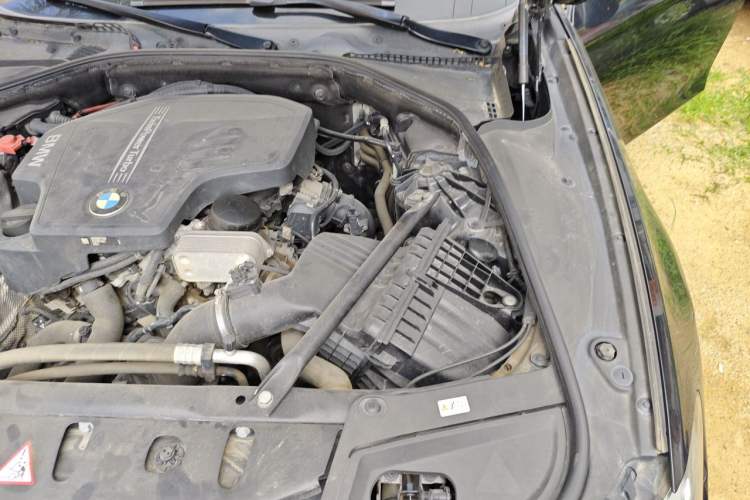 Used BMW 5 Series 2014 535Li Luxury Design Package Engine Bay Left