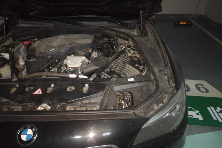Used BMW 5 Series 2014 520Li Elegant Model Engine Bay Left