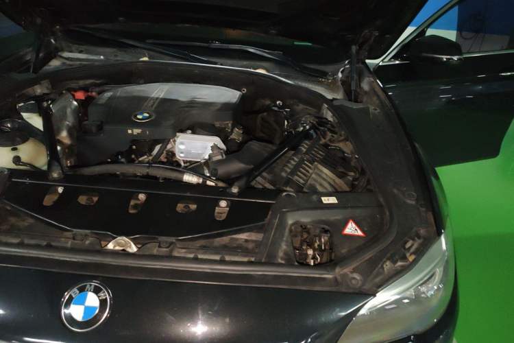 Used BMW 5 Series 2014 525Li Luxury Design Package Engine Bay Left
