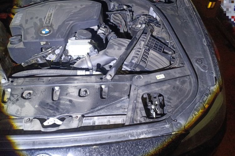 Used BMW 5 Series 2014 525Li Leading Model Engine Bay Left