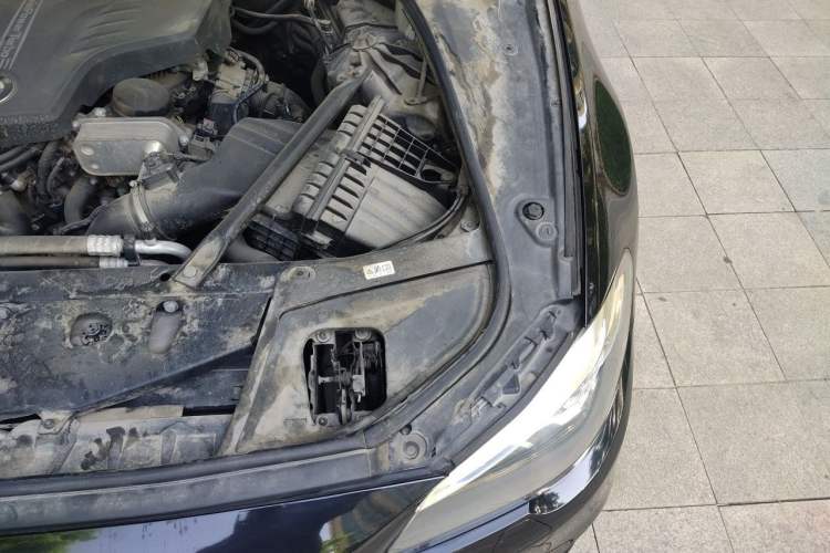 Used BMW 5 Series 2014 525Li Leading Model Engine Bay Left