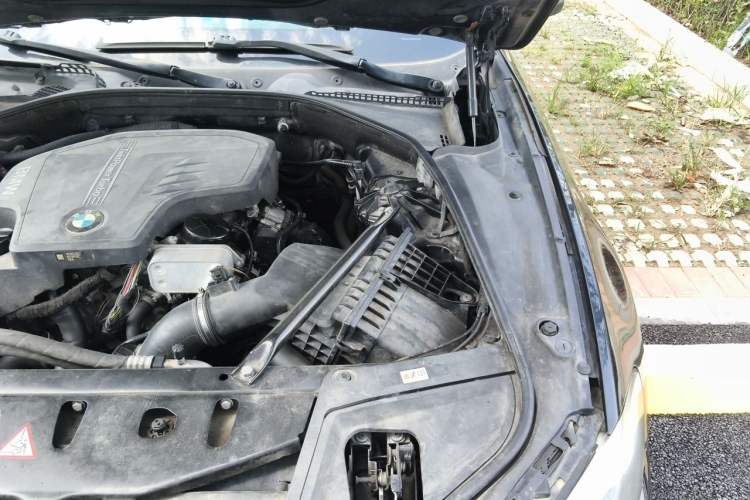 Used BMW 5 Series 2014 525Li Leading Model Engine Bay Left