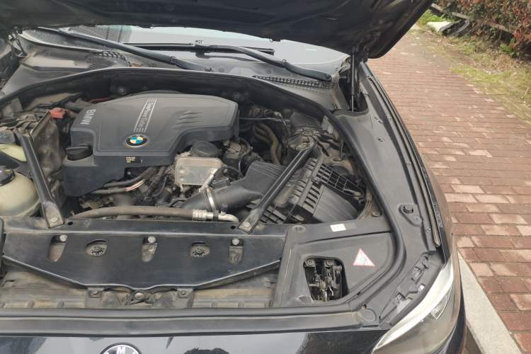 Used BMW 5 Series 2014 525Li Leading Model Engine Bay Left