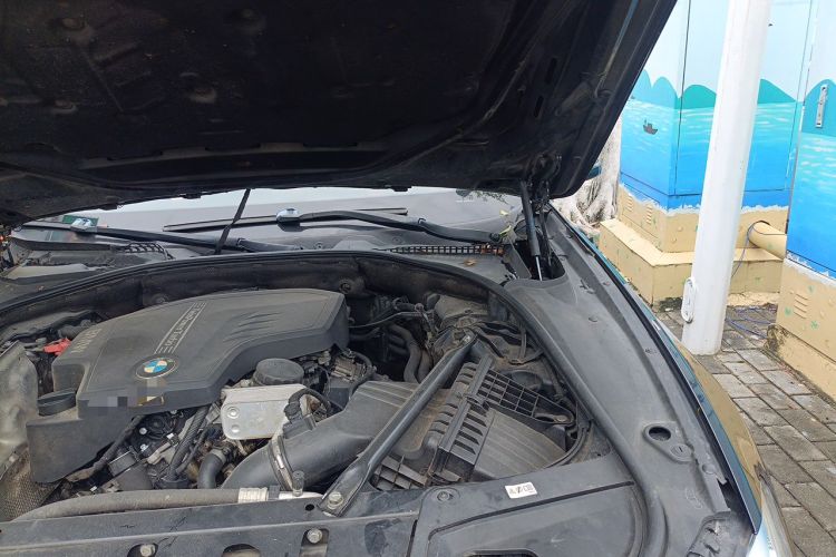 Used BMW 5 Series 2014 525Li Luxury Design Package Engine Bay Left
