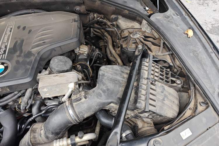 Used BMW 5 Series 2014 525Li Luxury Design Package Engine Bay Left