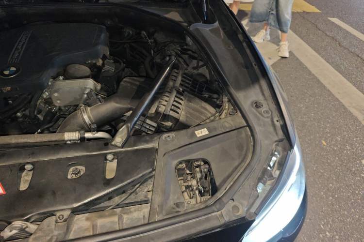 Used BMW 5 Series 2014 525Li Leading Model Engine Bay Left