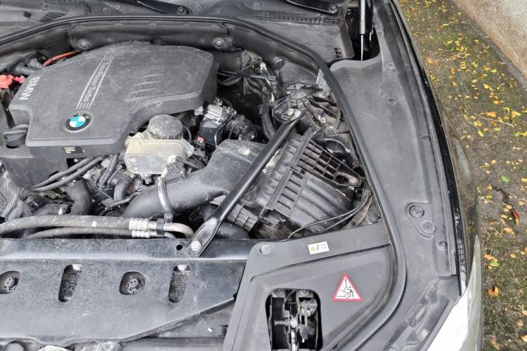 Used BMW 5 Series 2014 525Li Luxury Design Package Engine Bay Left