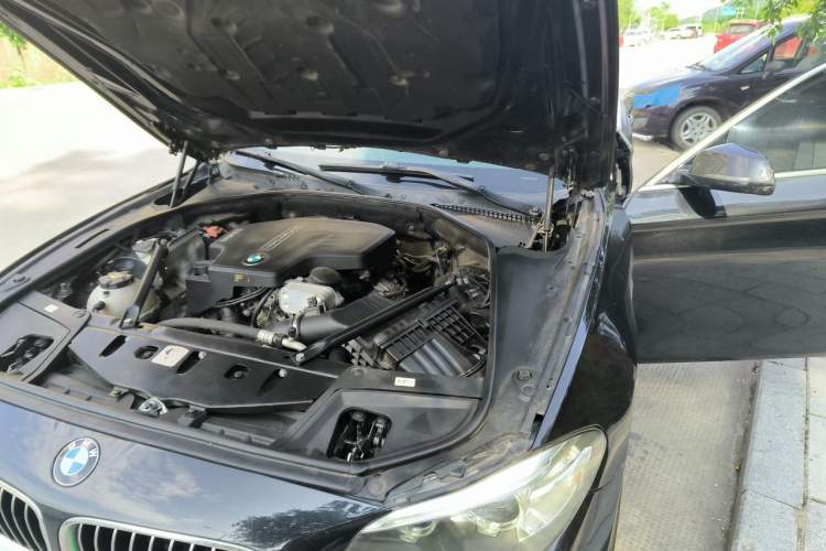 Used BMW 5 Series 2014 525Li Luxury Design Package Engine Bay Left