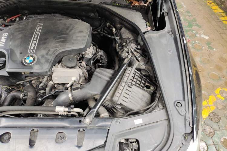 Used BMW 5 Series 2014 520Li Elegant Model Engine Bay Left
