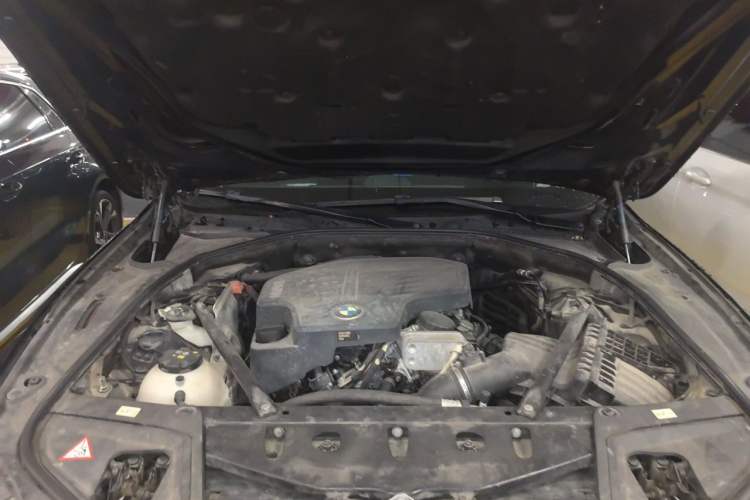 Used BMW 5 Series 2014 525Li Luxury Design Package Engine Bay
