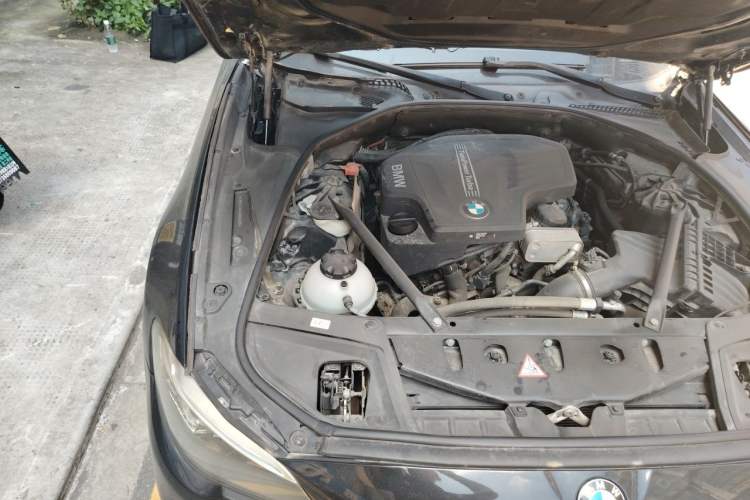 Used BMW 5 Series 2014 525Li Luxury Design Package Engine Bay Right