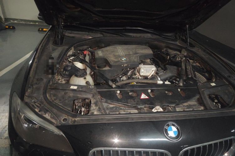Used BMW 5 Series 2014 520Li Elegant Model Engine Bay Right