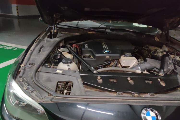 Used BMW 5 Series 2014 525Li Luxury Design Package Engine Bay Right