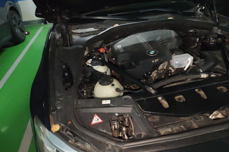 Used BMW 5 Series 2014 525Li Luxury Design Package Engine Bay Right