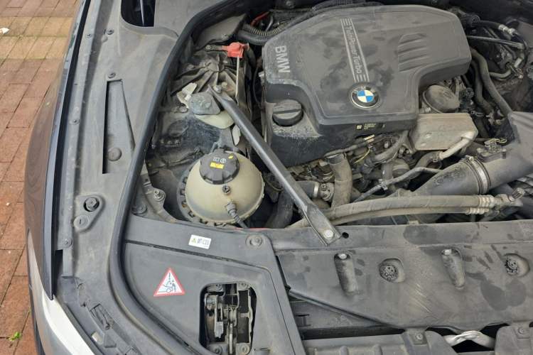 Used BMW 5 Series 2014 520Li Elegant Model Engine Bay Right