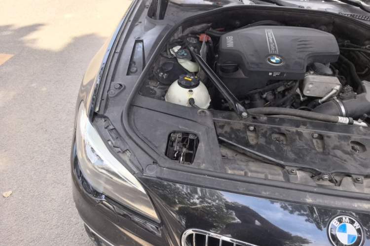 Used BMW 5 Series 2014 525Li Luxury Design Package Engine Bay Right