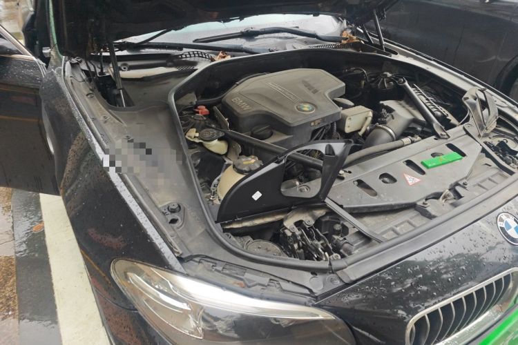 Used BMW 5 Series 2014 525Li Luxury Design Package Engine Bay Right
