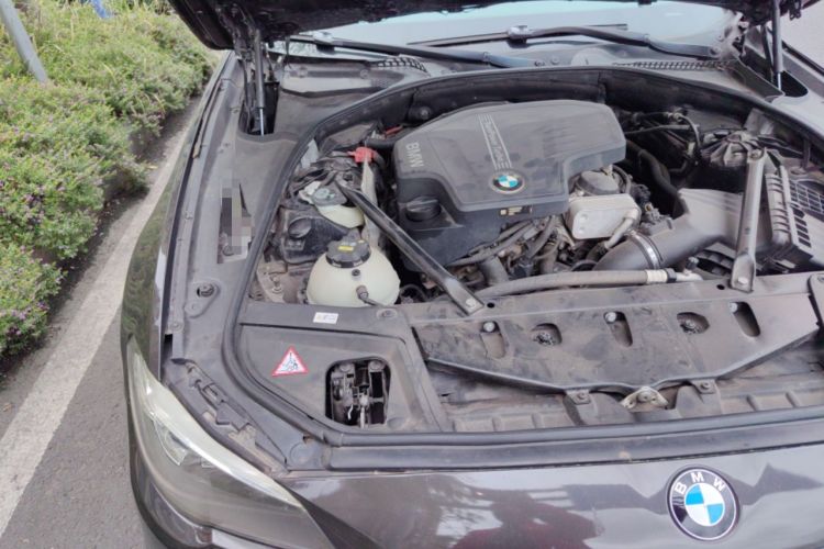 Used BMW 5 Series 2014 525Li Luxury Design Package Engine Bay Right