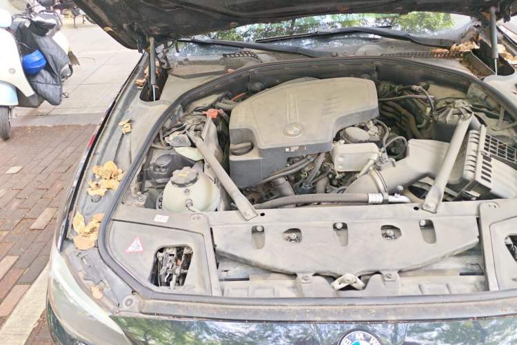 Used BMW 5 Series 2014 525Li Leading Model Engine Bay Right