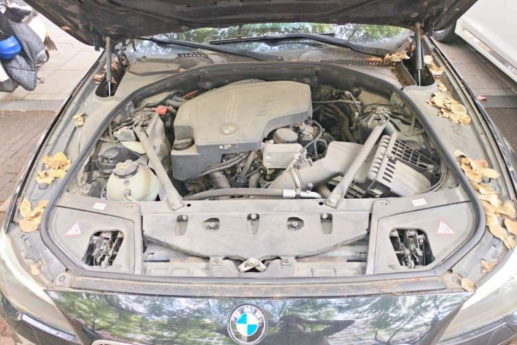 Used BMW 5 Series 2014 525Li Leading Model Engine Bay