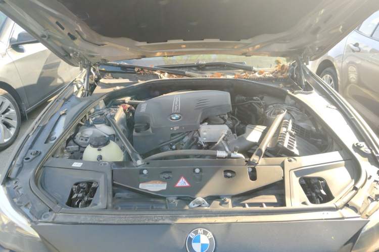 Used BMW 5 Series 2014 525Li Luxury Design Package Engine Bay