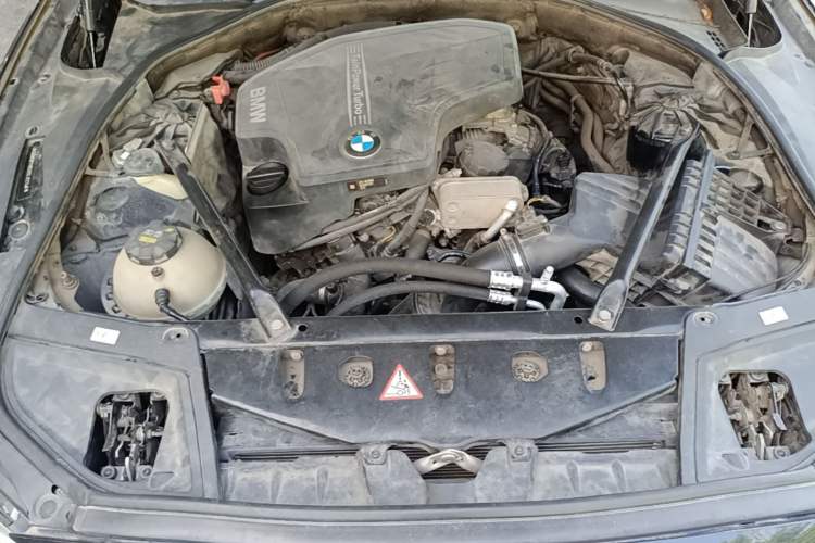 Used BMW 5 Series 2014 520Li Elegant Model Engine Bay