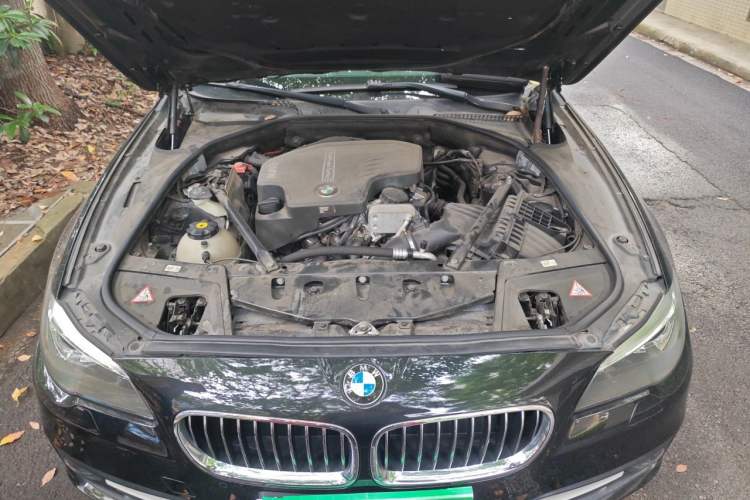 Used BMW 5 Series 2014 525Li Leading Model Engine Bay