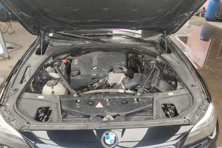 Used BMW 5 Series 2014 525Li Leading Model Engine Bay
