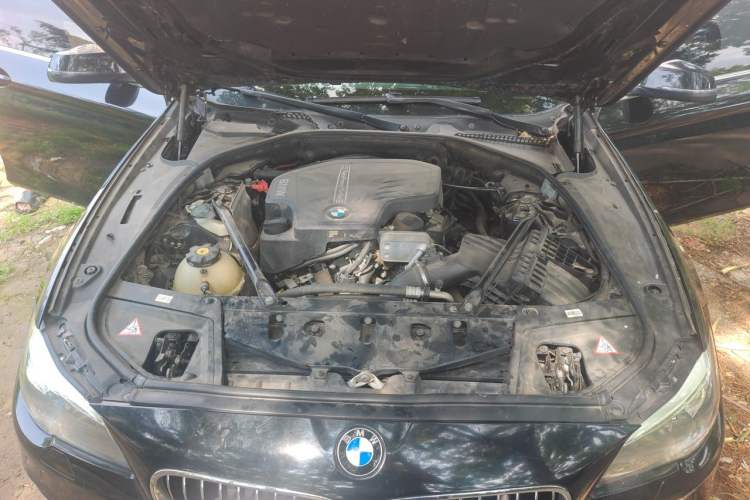 Used BMW 5 Series 2014 520Li Elegant Model Engine Bay