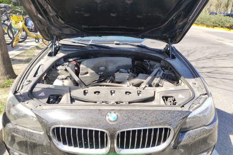 Used BMW 5 Series 2014 520Li Elegant Model Engine Bay
