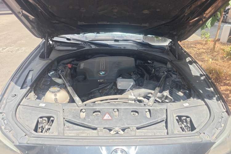 Used BMW 5 Series 2014 525Li Luxury Design Package Engine Bay