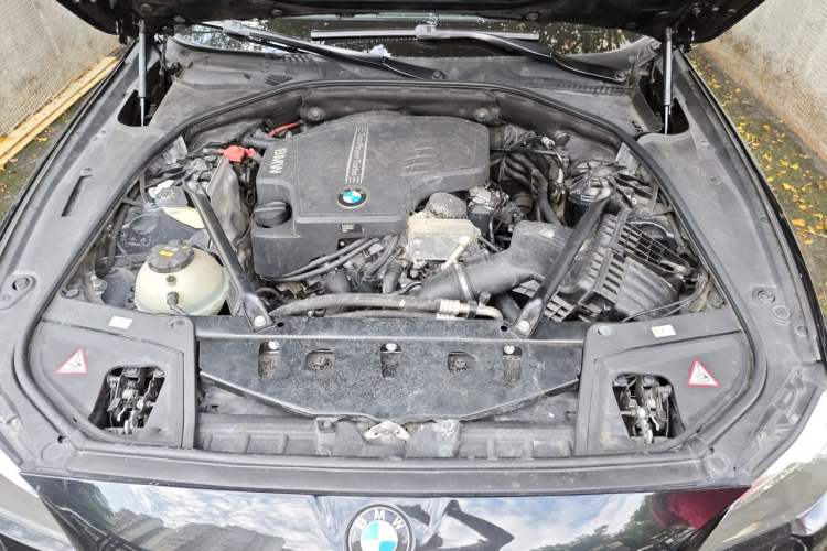 Used BMW 5 Series 2014 525Li Luxury Design Package Engine Bay