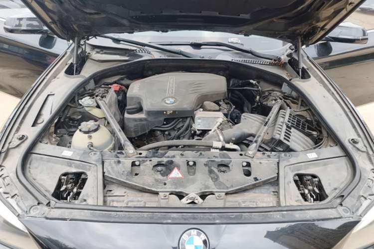 Used BMW 5 Series 2014 525Li Luxury Design Package Engine Bay