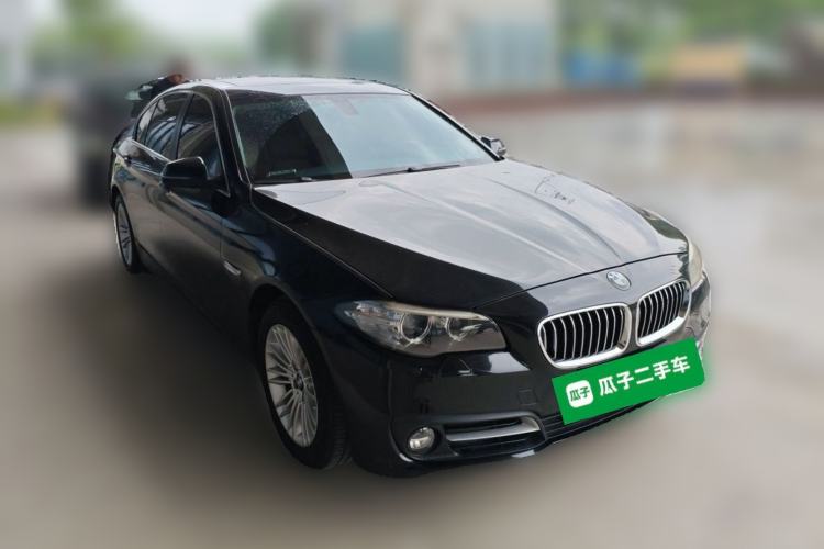Used BMW 5 Series 2014 525Li Leading Model Front Right 45 Deg