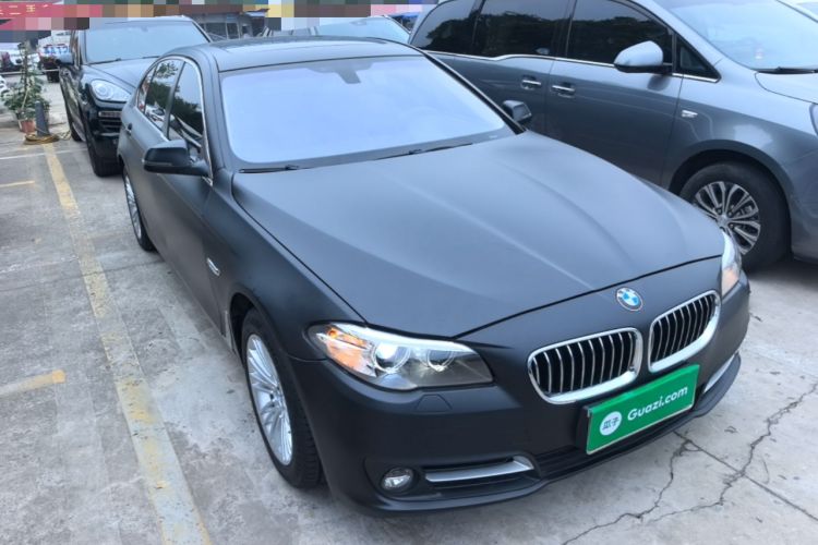 Used BMW 5 Series 2014 525Li Leading Model Front Right 45 Deg