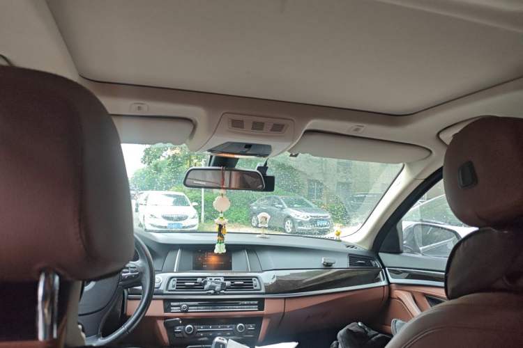 Used BMW 5 Series 2014 525Li Leading Model Headliner
