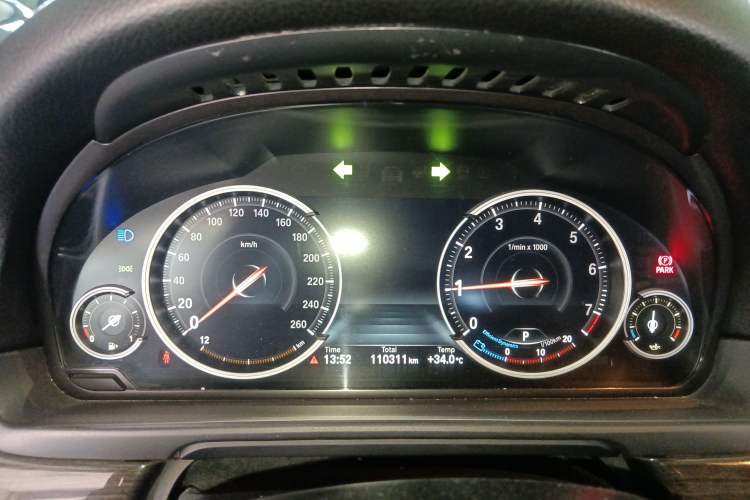 Used BMW 5 Series 2014 525Li Luxury Design Package Instrument Cluster