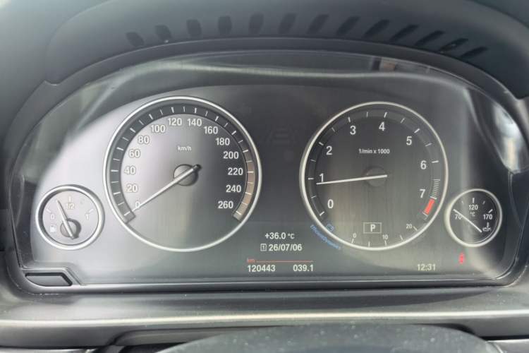Used BMW 5 Series 2014 520Li Elegant Model Instrument Cluster