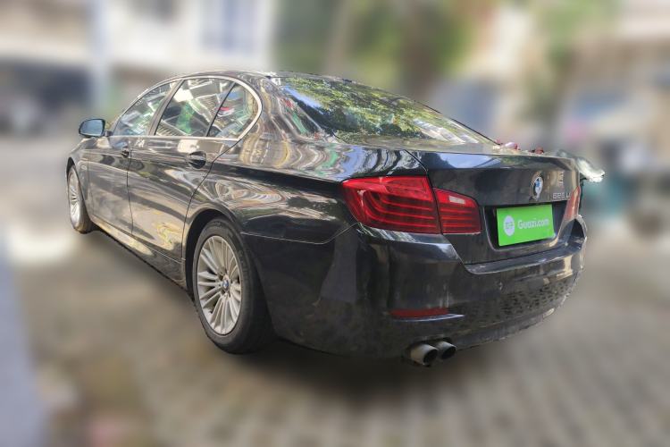Used BMW 5 Series 2014 525Li Leading Model Rear Left 45 Deg