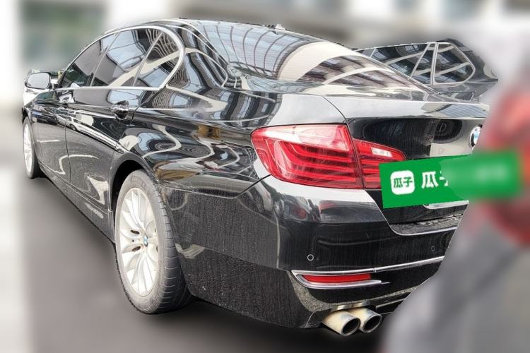 Used BMW 5 Series 2014 525Li Luxury Design Package Rear Left 45 Deg
