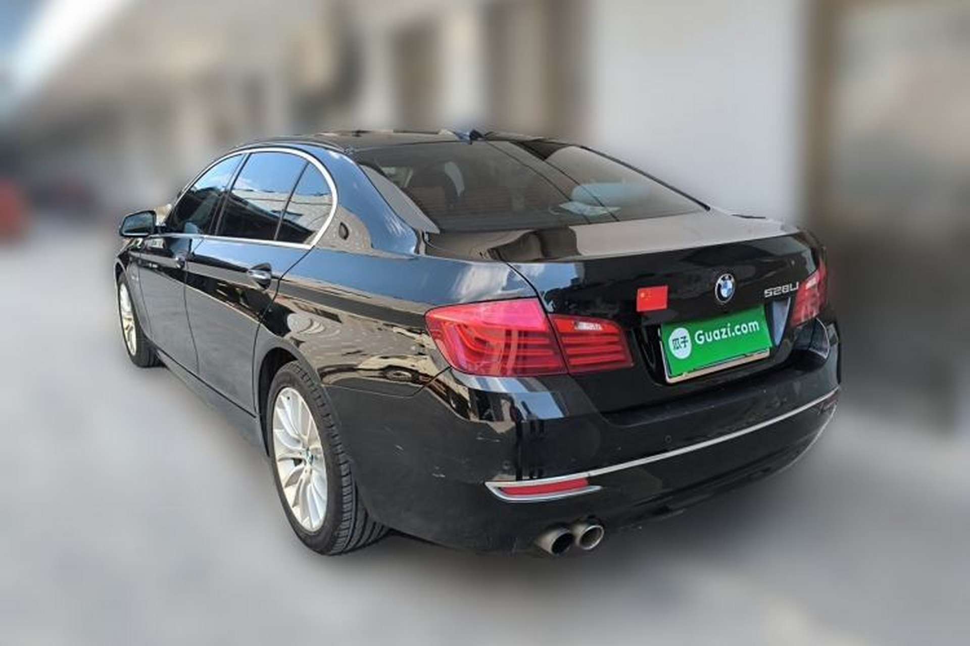 Used BMW 5 Series 2014 528Li Luxury Design Package Rear Left 45 Deg