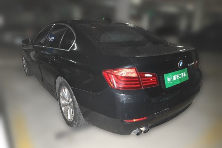 Used BMW 5 Series 2014 520i Elegant Edition Rear Left 45 Deg