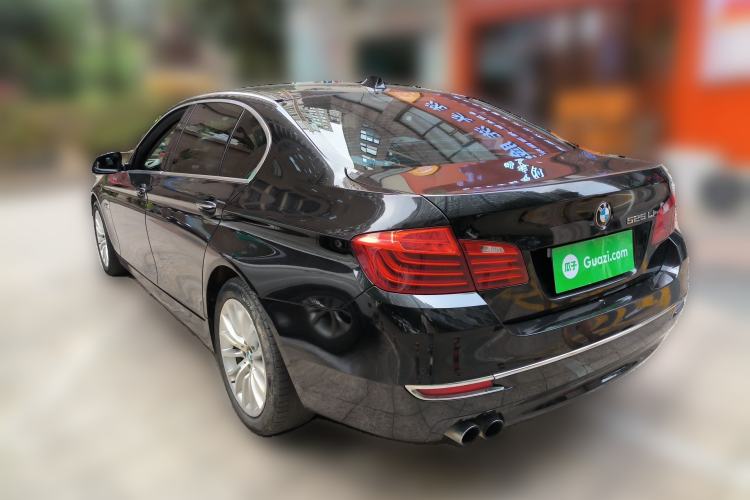 Used BMW 5 Series 2014 525Li Luxury Design Package Rear Left 45 Deg