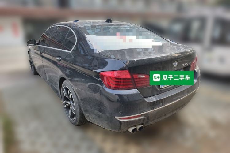 Used BMW 5 Series 2014 525Li Luxury Design Package Rear Left 45 Deg