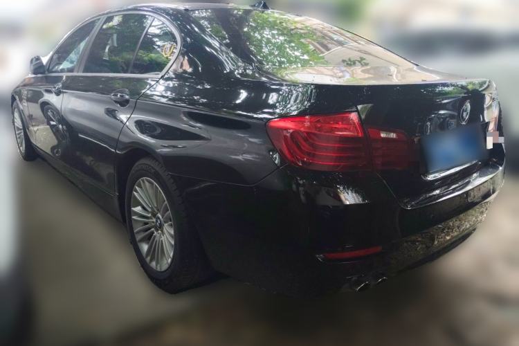 Used BMW 5 Series 2014 525Li Leading Model Rear Left 45 Deg