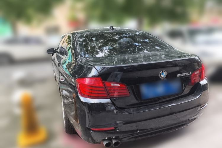 Used BMW 5 Series 2014 520Li Elegant Model Rear Left 45 Deg