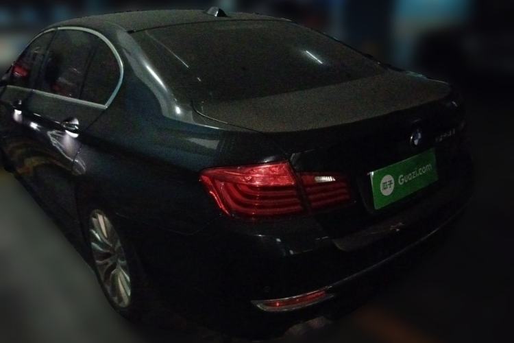Used BMW 5 Series 2014 525Li Luxury Design Package Rear Left 45 Deg