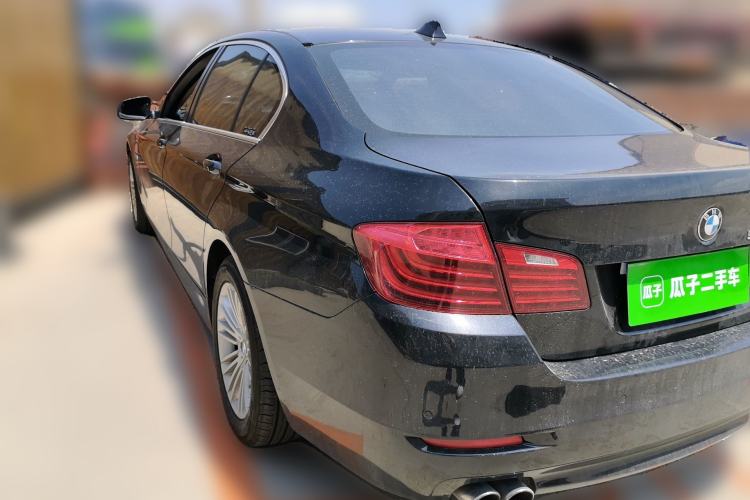 Used BMW 5 Series 2014 525Li Leading Model Rear Left 45 Deg